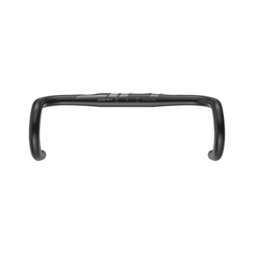 Guidão Zipp Course SL 70 B2 44cm Preto Fosco Logo Preto Brilhante