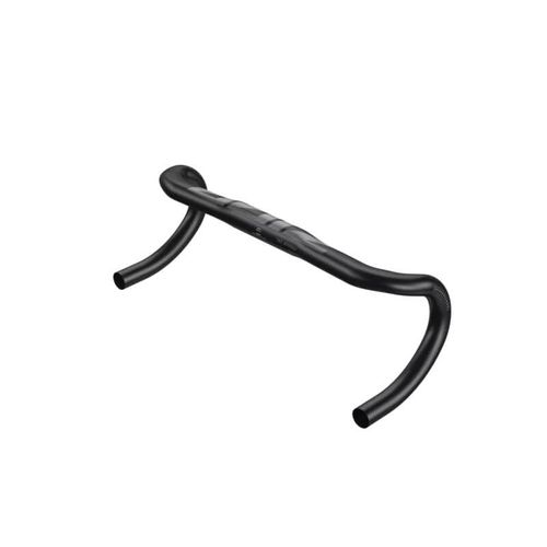 Guidão Zipp Course SL 70 Ergo B2 44cm Preto Fosco Logo Preto Brilhante