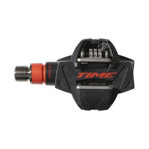 Pedal Clip MTB Time ATAC XC 12 XC/CX Taco ATAC Preto/Vermelho 2PÇS
