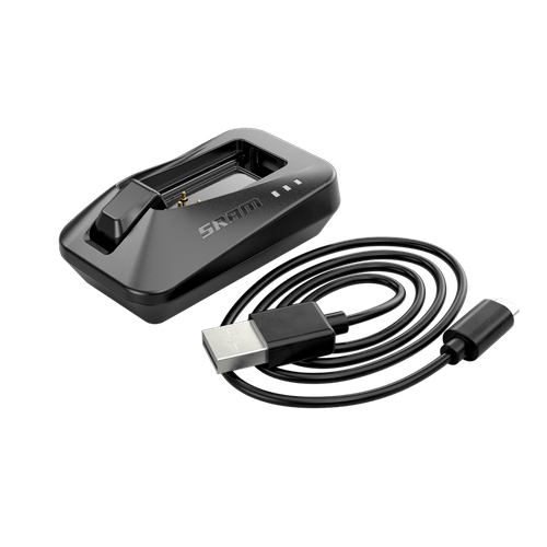 Carregador de Batería SRAM eTap/AXS Base + Cabo USB com Abraçadeira