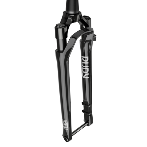 Suspensão RockShox RUDY Ultimate Race Day A1 700c Boost 40mm 45 offset SoloAir Trava no Crown Preto Alumínio