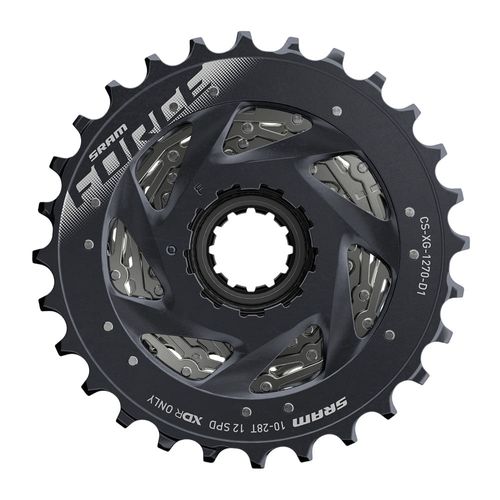 Cassete SRAM XG-1270 10-28 12 vel. Prata