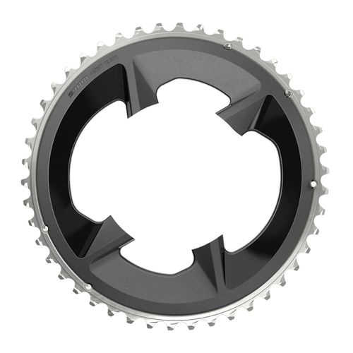 Coroa SRAM Rival D1 46T 107 BCD 2-12 Alumínio Preta