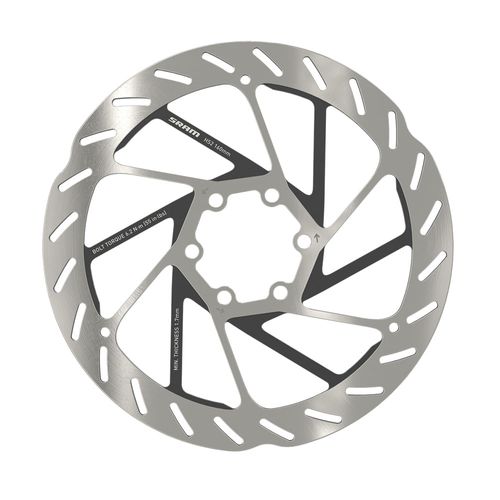 Disco de Freio SRAM HS2 160mm 6 Furos com Disco de Trava 1 UN