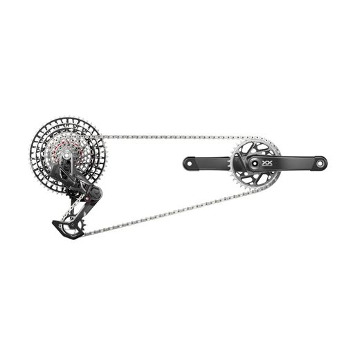 Grupo de Peças SRAM XX SL T-Type Eagle AXS 34T 170mm Q168