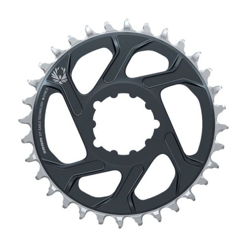Coroa SRAM X-Sync 2 Eagle 30T 6mm Offset 12 vel. Direct Mount Alumínio Cinza Lunar