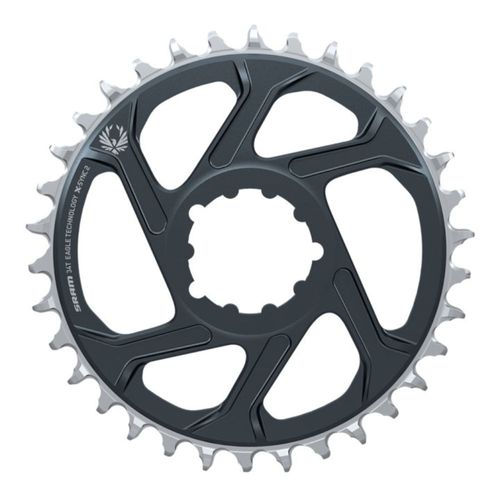 Coroa SRAM X-Sync 2 Eagle 34T 3mm Offset 12 vel. Direct Mount Alumínio Cinza Lunar/Polar