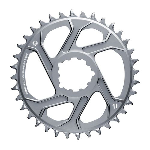 Coroa SRAM X-Sync 2 Eagle 34T 3mm Offset 12 vel. Direct Mount Alumínio Cinza Polar
