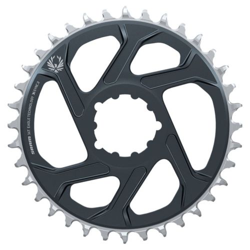 Coroa SRAM X-Sync 2 Eagle 36T 3mm Offset 12 vel. Direct Mount Alumínio Cinza Lunar/Polar