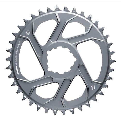Coroa SRAM X-Sync 2 Eagle 36T 3mm Offset 12 vel. Direct Mount Alumínio Cinza Polar