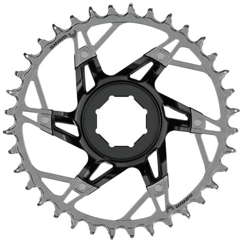Coroa SRAM XX T-Type Brose Direct Mount 36T 12 vel. Alumínio Preta/Prata