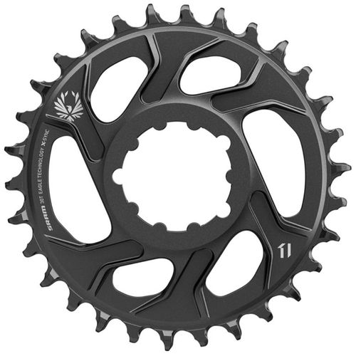 Coroa SRAM X-Sync 2 Eagle 30T 3mm Offset 12 vel. Direct Mount Alumínio Preta