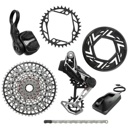 Grupo de Peças SRAM XX T-Type Eagle AXS E-MTB 104 BCD para E-Bike 36T