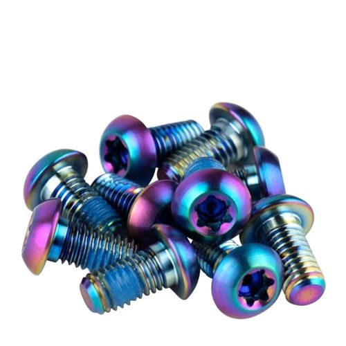 Parafuso Para Disco de Freio SRAM Rainbow T25 Titânio 12UN