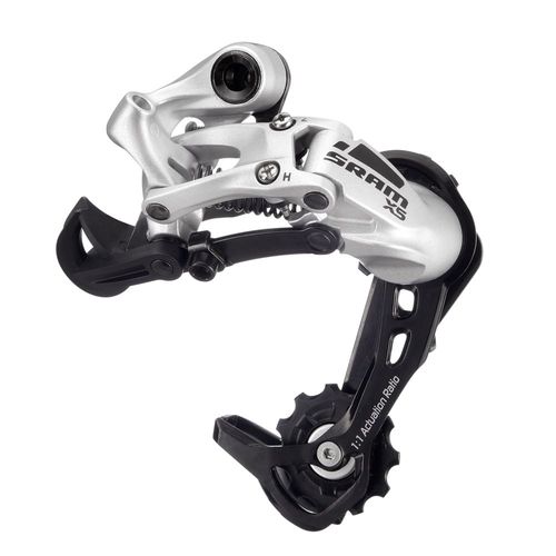 Câmbio Traseiro SRAM X5 Cage Médio 9 vel. Prata