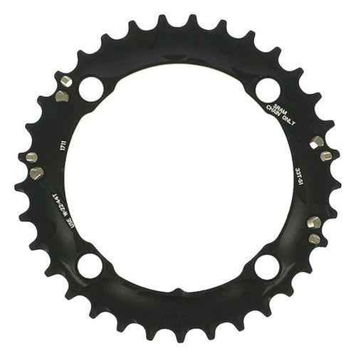 Coroa SRAM MTB 3x10 44T BCD104 Alumínio Preto