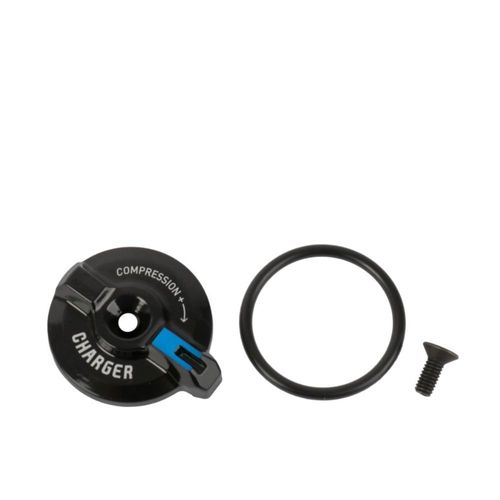 Botão de Ajuste da Compressão RockShox ZEB SELECT A2+/LYRIK SELECT D1+/PIKE SELECT C1+ (2023+) para Cartucho Charger RC Ajuste na Coroa