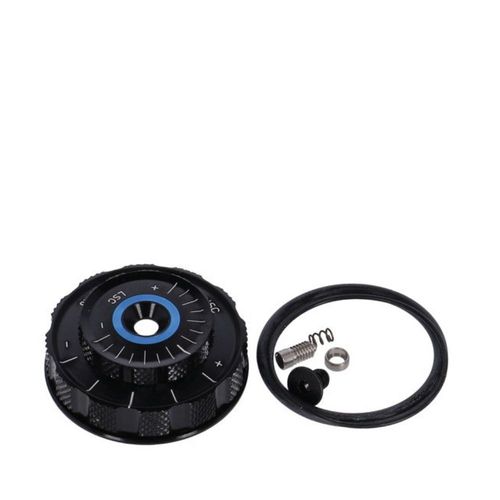 Botão de Ajuste da Compressão RockShox ZEB SELECT+/ULTIMATE A2+ (2023+) para Cartucho Charger 3 RC2 Ajuste na Coroa (ki inclui Botão e parafuso)