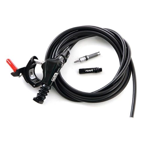 Botão de Ajuste RockShox X-Loc para Reverb com Mangueira Esquerdo (2011-13) Prata