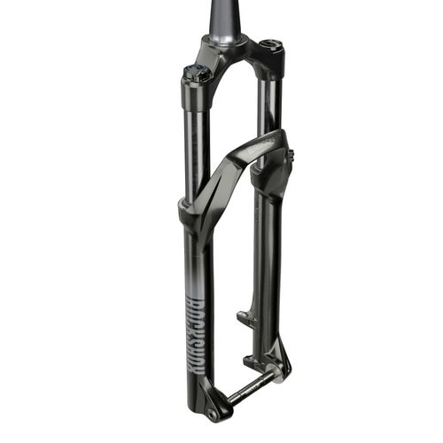 Suspensão RockShox Recon Silver RL R 29 D1 Solo Air 100mm 1-1/8” Eixo 9mm 51mm offset Trava no guidão Preto Brilhante