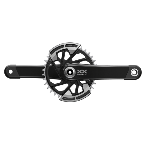 Pedivela SRAM XX Eagle T-Type DUB Wide 32T 170mm com Protetor de Corrente
