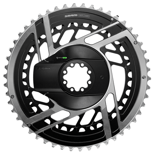Medidor de Potência Coroa SRAM Red AXS E1 33-46T Direct Mount Preto Prata