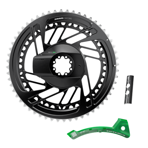 Medidor de Potência Coroa SRAM Red AXS E1 39-52T Direct Mount Preto Prata
