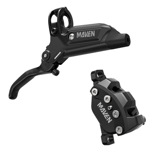 Freio a Disco Hidráulico MTB SRAM Maven Base A1 4 pistões 2000mm Diant/Tras. Preto Fosco Preto 1 un