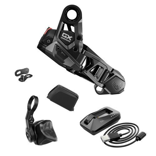 Kit de Upgrade SRAM GX Eagle T-Type conversor de 70/90 para GX T-Type (Corpo do câmbio AXS s/ cage, Pod Rocker, bateria e carregador)