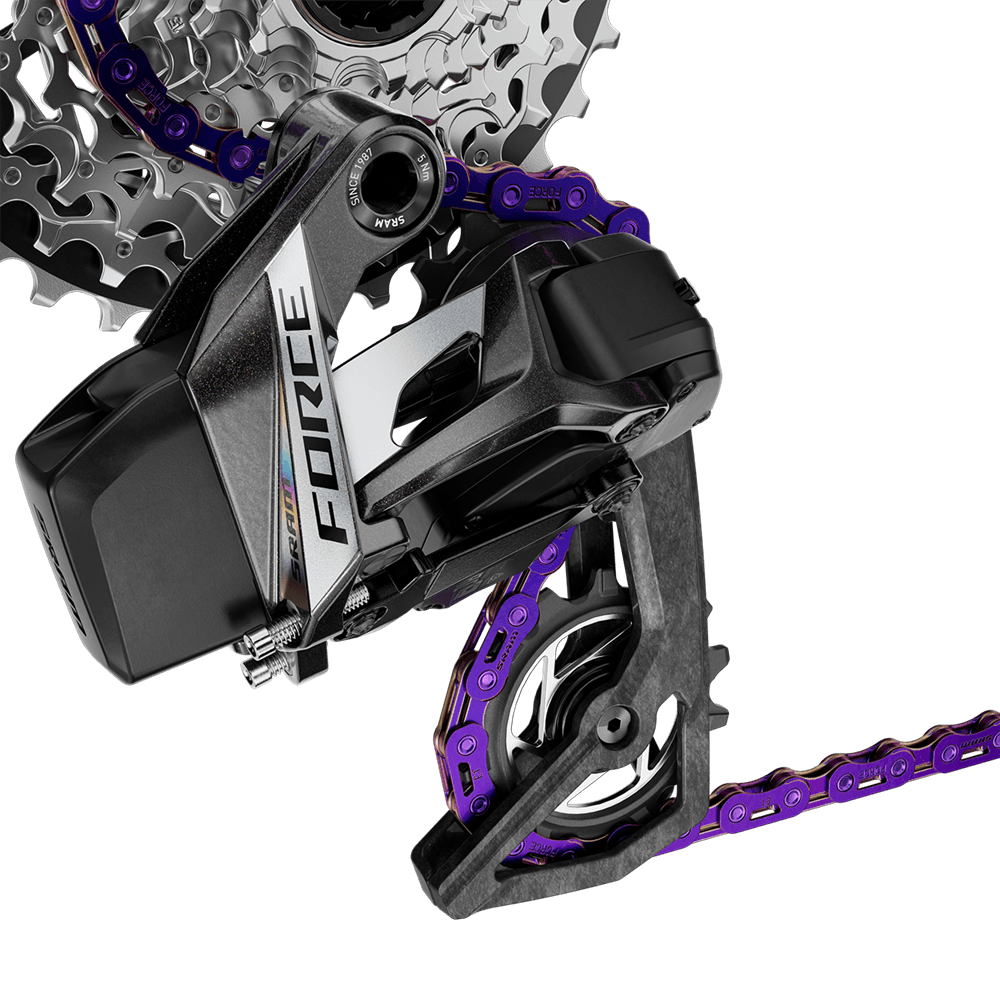 Corrente SRAM Force FlatTop E1 126 links 12/13 vel. Roxo | SRAM