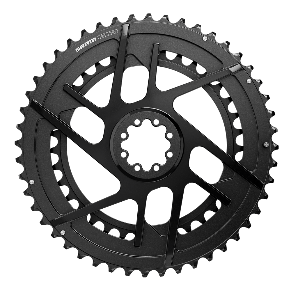 SRAM RIVAL E1 チェーンリング 48/35T 12s特価 Coroa SRAM Rival E1 48-35T 12 vel. Direct Mount Preto | SRAM